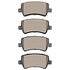 Euro Ceramic Brake Pads, 2007-2018 Fits Multiple Makes/Models, Position: Rear - image 1