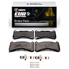 Euro Ceramic Brake Pads & Hardware Kit, 2008-2021 Fits Multiple Makes/Models, Position: Front - image 1
