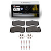 Euro Ceramic Brake Pads & Hardware Kit, 2006-2013 Fits Multiple Makes/Models, Position: Front - image 1