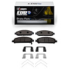 Euro Ceramic Brake Pads & Hardware Kit, 2009-2015 Lexus/Toyota/Scion, Position: Front - image 1