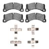 Euro Ceramic Brake Pads & Hardware Kit, 2011-2020 Audi/Porsche/Volkswagen, Position: Front - image 2