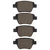 Euro Ceramic Brake Pads, 2005-2018 Audi/Porsche/Volkswagen, Position: Rear - image 1