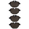 Euro Ceramic Brake Pads, Fits Select BMW, Position: Rear