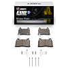 Euro Ceramic Brake Pads & Hardware Kit, 2010-2015 GM, Position: Front - image 1