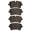 Euro Ceramic Brake Pads, 2011-2021 Audi/Porsche/Volkswagen, Position: Rear - image 1