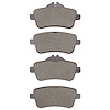 Euro Ceramic Brake Pads, 2012-2020 Mercedes-Benz, Position: Rear - image 1