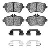 Euro Ceramic Brake Pads & Hardware Kit, 2013-2021 Mercedes-Benz, Position: Rear - image 2