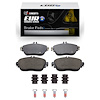 Euro Ceramic Brake Pads & Hardware Kit, 2012-2020 Fits Multiple Makes/Models, Position: Front - image 1