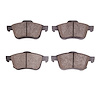 Euro Ceramic Brake Pads, 2014-2019 Mopar, Position: Front - image 1