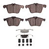 Euro Ceramic Brake Pads & Hardware Kit, 2013-2021 Jaguar, Position: Front