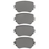 Euro Ceramic Brake Pads, Fits Select Audi/Porsche/Volkswagen, Position: Rear - image 2