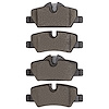 Euro Ceramic Brake Pads, Fits Select Mini, Position: Rear - image 1