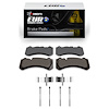 Euro Ceramic Brake Pads & Hardware Kit, 2016-2017 Volvo, Position: Front - image 1