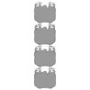 Euro Ceramic Brake Pads, Fits Select Fits Multiple Makes/Models, Position: Front - image 2
