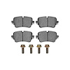 Euro Ceramic Brake Pads & Hardware Kit, 2017-2020 Audi/Porsche/Volkswagen, Position: Rear - image 1