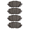 Euro Ceramic Brake Pads, Fits Select Fits Multiple Makes/Models, Position: Front - image 1