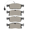 Euro Ceramic Brake Pads, 2017-2020 Maserati, Position: Front - image 1