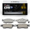 Euro Ceramic Brake Pads, 2017-2020 Maserati, Position: Front - image 4