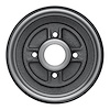 Brake Drum, 2002-2011 Fits Multiple Makes/Models, Position: Rear - image 1