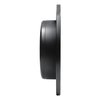 E-Line Drilled & Slotted Black Brake Rotor, 2004-2010 Fits Multiple Makes/Models, Position: Rear Left - image 2