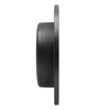 E-Line Drilled & Slotted Black Brake Rotor, 2004-2010 Fits Multiple Makes/Models, Position: Rear Right - image 2