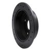 E-Line Drilled & Slotted Black Brake Rotor, 2004-2010 Fits Multiple Makes/Models, Position: Rear Left - image 2