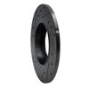 E-Line Drilled & Slotted Black Brake Rotor, 1965-1976 Audi/Porsche/Volkswagen, Position: Front Right - image 3