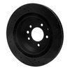 E-Line Drilled & Slotted Black Brake Rotor, 2005-2018 Audi/Porsche/Volkswagen, Position: Rear Left - image 3