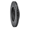 E-Line Drilled & Slotted Black Brake Rotor, 2006-2012 Fits Multiple Makes/Models, Position: Front Left - image 1