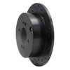 E-Line Drilled & Slotted Black Brake Rotor, 2006-2012 Fits Multiple Makes/Models, Position: Rear Right - image 4