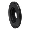 E-Line Drilled & Slotted Black Brake Rotor, Fits Select Kia/Hyundai/Genesis, Position: Front Left - image 4