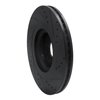 E-Line Drilled & Slotted Black Brake Rotor, 2012-2017 Kia/Hyundai/Genesis, Position: Front Left - image 4