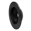 E-Line Drilled & Slotted Black Brake Rotor, 2010-2021 Kia/Hyundai/Genesis, Position: Rear Right - image 1
