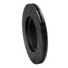 E-Line Drilled & Slotted Black Brake Rotor, 2009-2019 Mopar, Position: Front Right - image 3