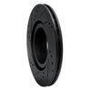 E-Line Drilled & Slotted Black Brake Rotor, 2012-2019 Mopar, Position: Front Right - image 2