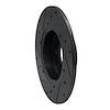 E-Line Drilled & Slotted Black Brake Rotor, 2013-2019 Mopar, Position: Rear Right - image 1
