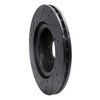 E-Line Drilled & Slotted Black Brake Rotor, 2006-2017 Land Rover, Position: Front Right - image 3