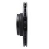E-Line Drilled & Slotted Black Brake Rotor, 2006-2012 Land Rover, Position: Front Left - image 2