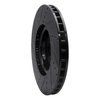 E-Line Drilled & Slotted Black Brake Rotor, 2010-2017 Land Rover, Position: Front Right - image 4