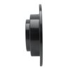 E-Line Drilled & Slotted Black Brake Rotor, 1990-2008 Fits Multiple Makes/Models, Position: Rear Left - image 3