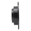 E-Line Drilled & Slotted Black Brake Rotor, 1990-2008 Fits Multiple Makes/Models, Position: Rear Right - image 3