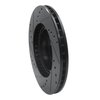 E-Line Drilled & Slotted Black Brake Rotor, 1990-2016 Fits Multiple Makes/Models, Position: Front Right - image 2