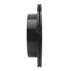 E-Line Drilled & Slotted Black Brake Rotor, Fits Select Fits Multiple Makes/Models, Position: Rear Left - image 3