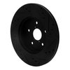 E-Line Drilled & Slotted Black Brake Rotor, Fits Select Subaru, Position: Rear Left - image 3