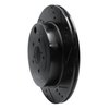 E-Line Drilled & Slotted Black Brake Rotor, 2017-2020 Fits Multiple Makes/Models, Position: Rear Right - image 3