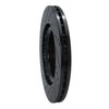 E-Line Drilled & Slotted Black Brake Rotor, 2018-2021 Subaru, Position: Front Right - image 4