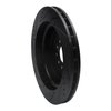 E-Line Drilled & Slotted Black Brake Rotor, 2003-2005 Jaguar, Position: Front Right - image 2