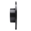 E-Line Drilled & Slotted Black Brake Rotor, 1974-1979 Fits Multiple Makes/Models, Position: Front Left - image 2