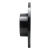 E-Line Drilled & Slotted Black Brake Rotor, 1974-1979 Fits Multiple Makes/Models, Position: Front Right - image 3