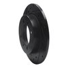 E-Line Drilled & Slotted Black Brake Rotor, 2000-2007 Fits Multiple Makes/Models, Position: Rear Left - image 3